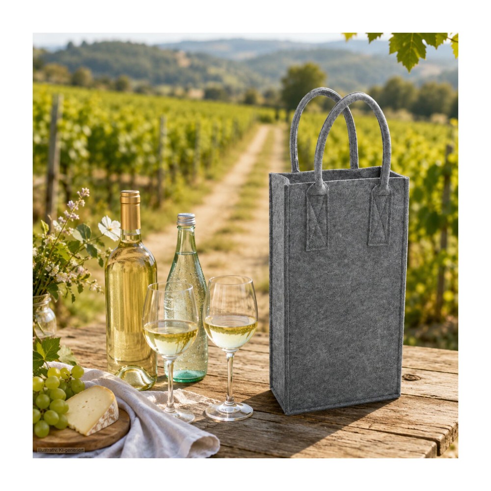 ROMINOX® Vegane Filztasche // Dupla