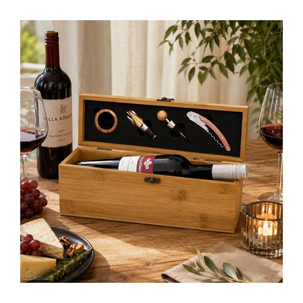 ROMINOX® Weinaccessoirekiste // Vino Bamboo