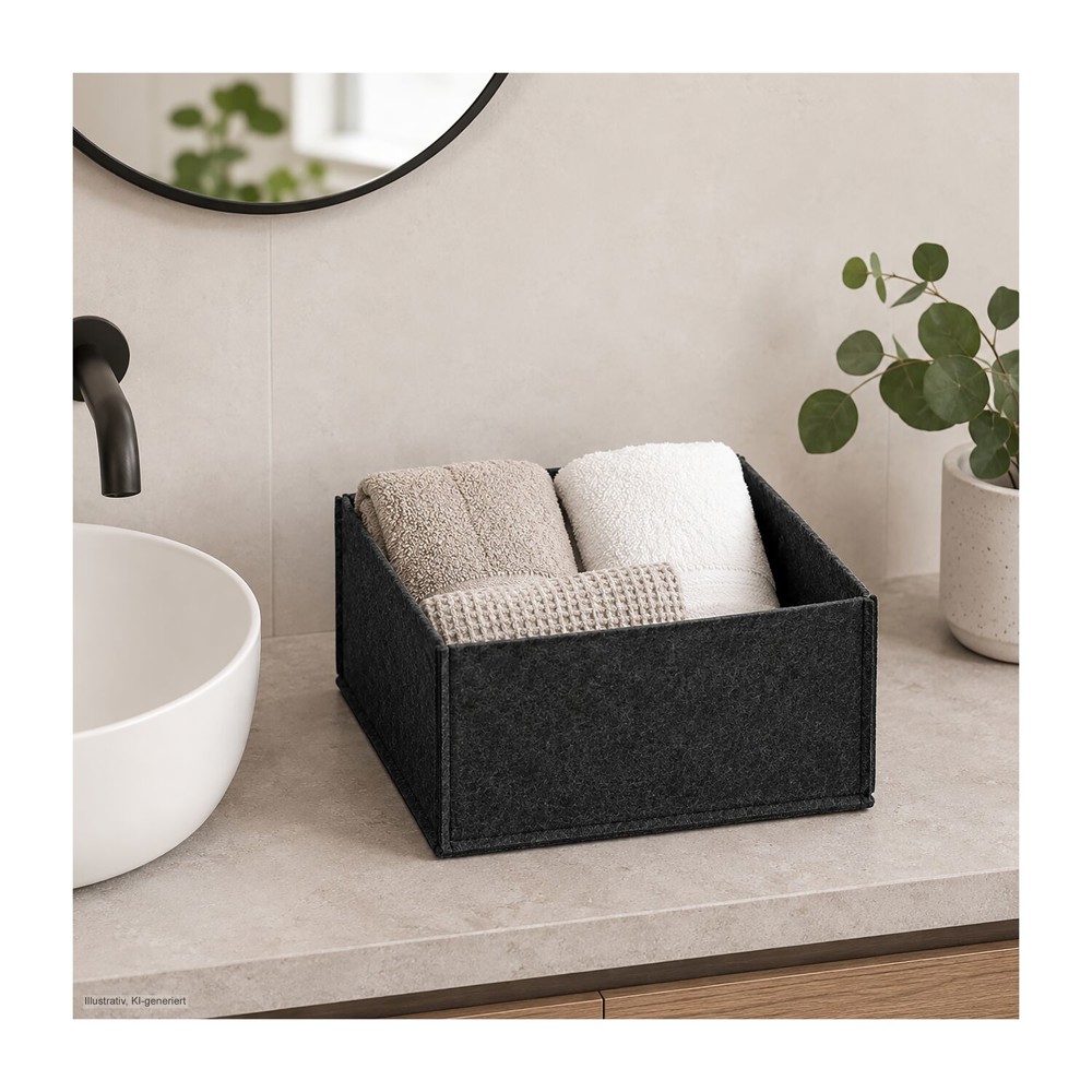 ROMINOX® Veganer Filzkorb // Corbo