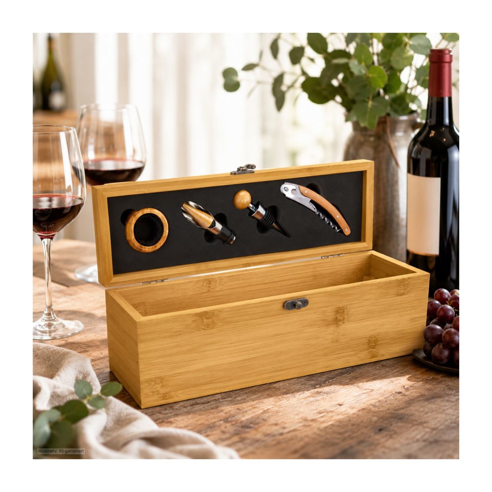 ROMINOX® Weinaccessoirekiste // Vino Bamboo