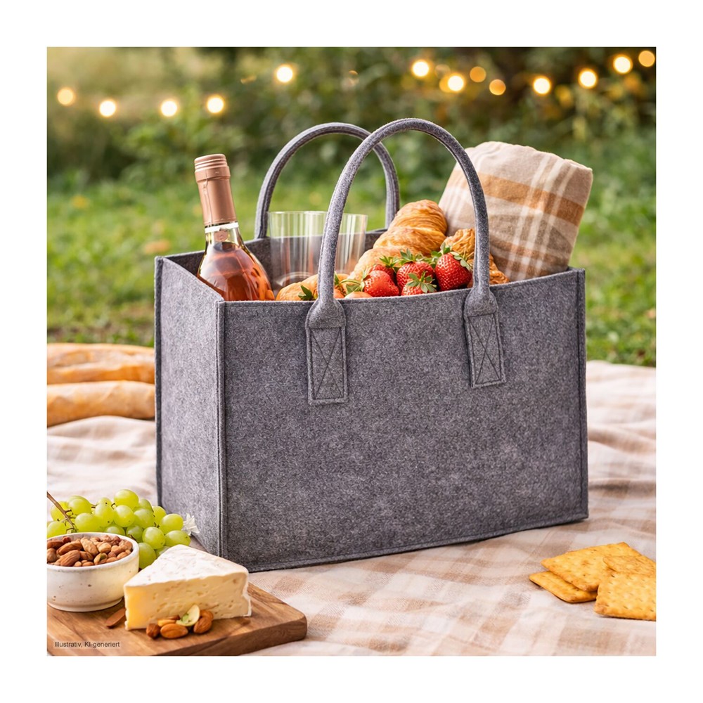 ROMINOX® Vegane Filztasche // Relana