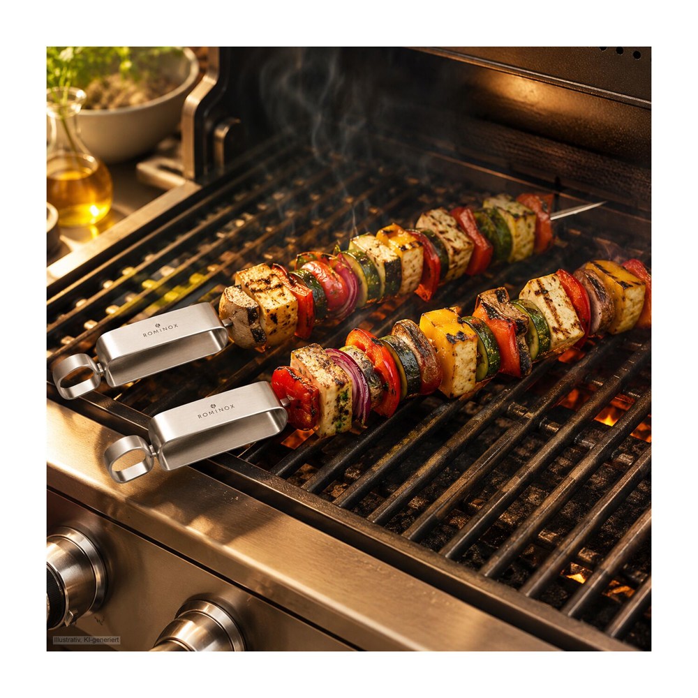 ROMINOX® 2er-Set Grillspieß // Furnum