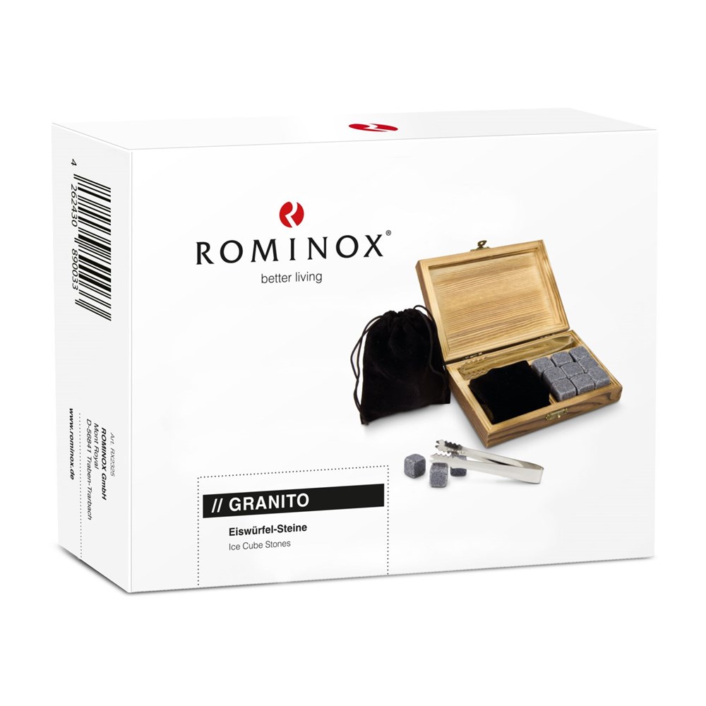 ROMINOX® Eiswürfel-Steine // Granito