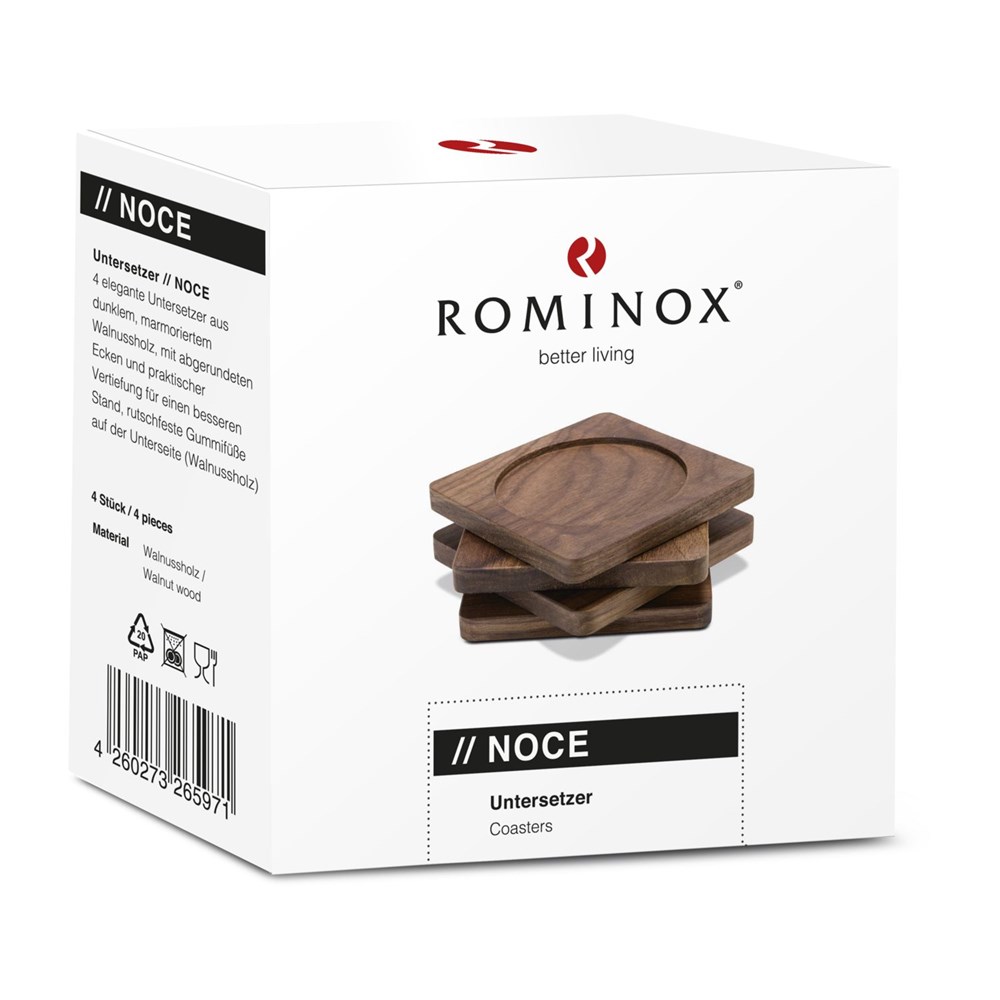 ROMINOX® Untersetzer // Noce (4er Set)