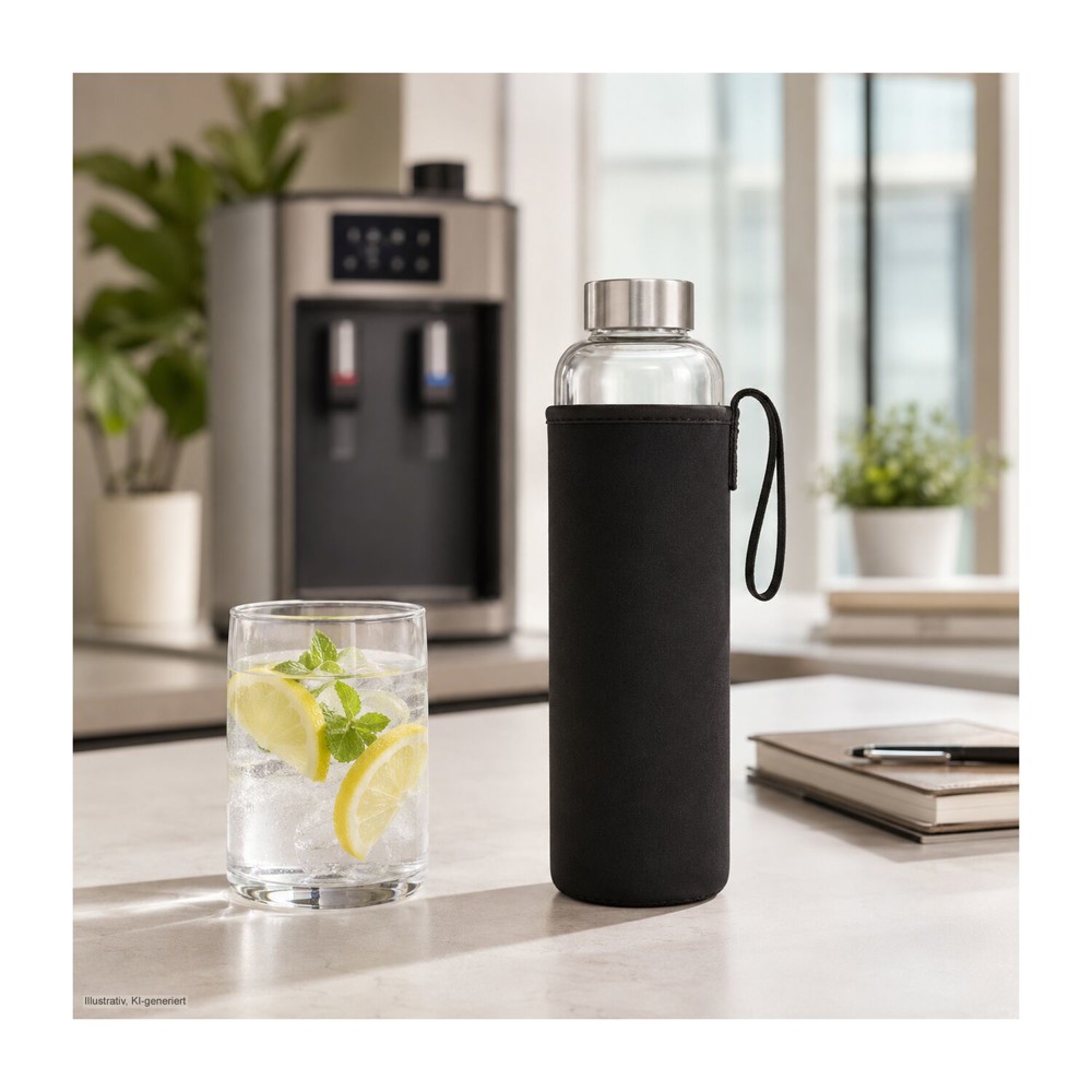 ROMINOX® Glaskaraffe // Pura 500 ml, auch für Kohlensäure geeignet