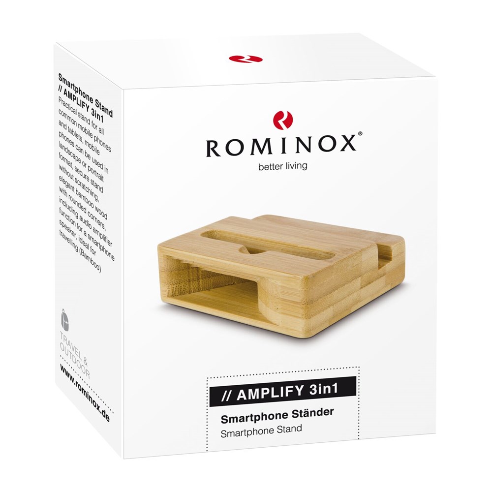 ROMINOX® Smartphone Ständer // Amplify 3-in-1