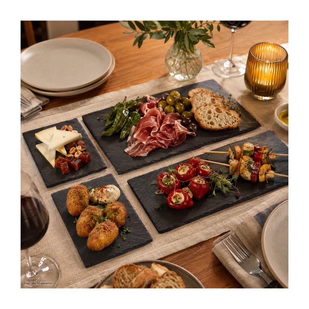 ROMINOX® Schieferplatten-Set // Tapas Ardesia